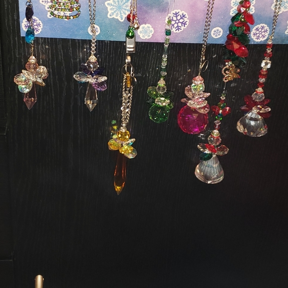 Guardian Angel Crystal Glass hanging suncatcher/ornament/decor - Picture 9 of 10